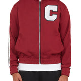 Chenille Patch Track Jacket