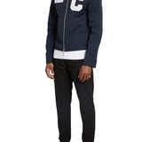 Patch Zipped Overshirt