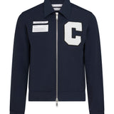 Patch Zipped Overshirt
