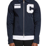 Patch Zipped Overshirt