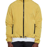 Yellow Nylon Blouson Jacket