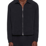 Sand-Washed Silk Jacket