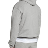 Grey Marl Hoodie