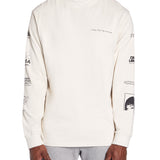 Ecru Long Sleeve Graphic T-shirt