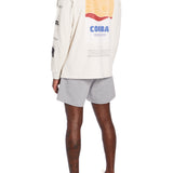 Ecru Long Sleeve Graphic T-shirt