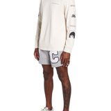 Ecru Long Sleeve Graphic T-shirt