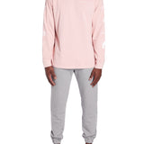 Pink Long Sleeve Logo T-shirt