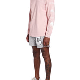 Pink Long Sleeve Logo T-shirt