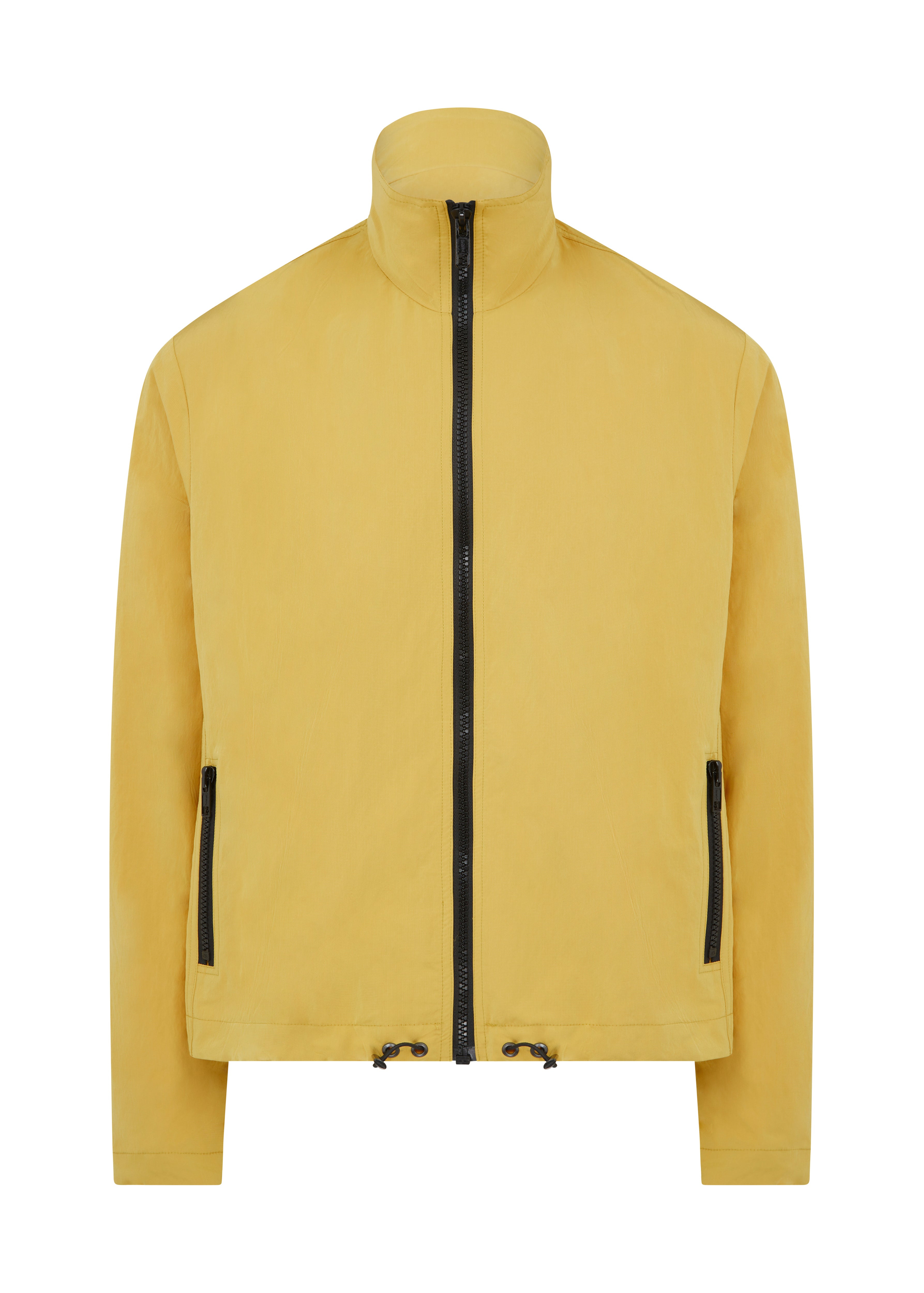 Yellow Nylon Blouson Jacket COOBA
