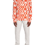 Pleated Cuban Collar Shirt
