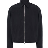 Sand-Washed Silk Jacket