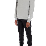 Grey Marl Loose Hem Hoodie