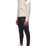 Collarless Biker Jacket
